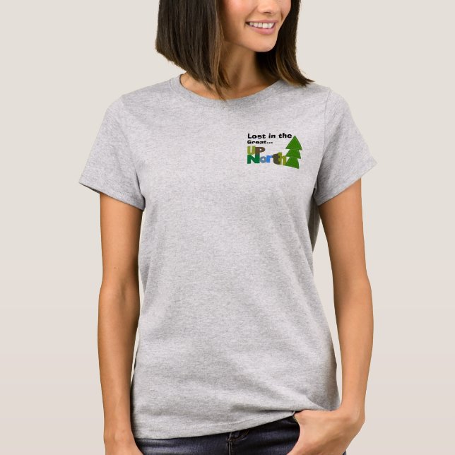 Im Großen und Ganzen Nord-T - Shirt verloren (Vorderseite)