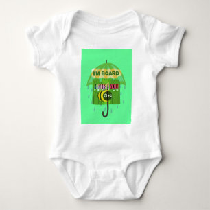 Im Großen und Ganzen vermisse ich dich Baby Strampler