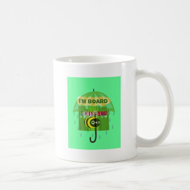 Im Großen und Ganzen vermisse ich dich Kaffeetasse (Rechts)