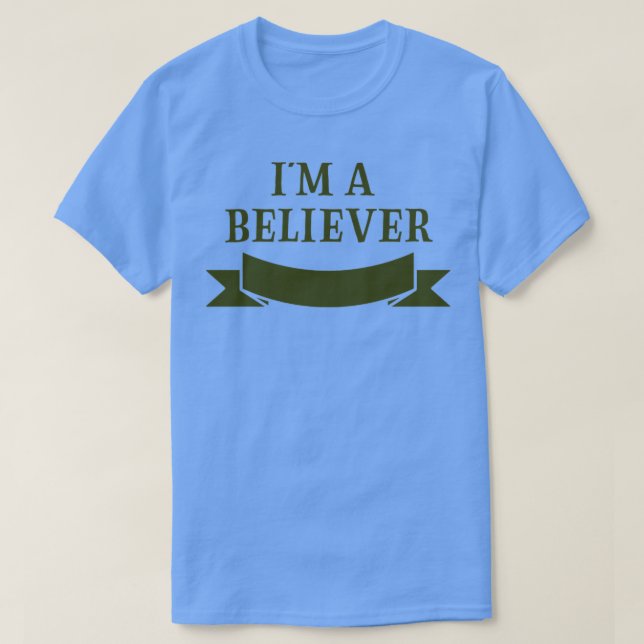 Im Grün des Glaubens T-Shirt (Design vorne)