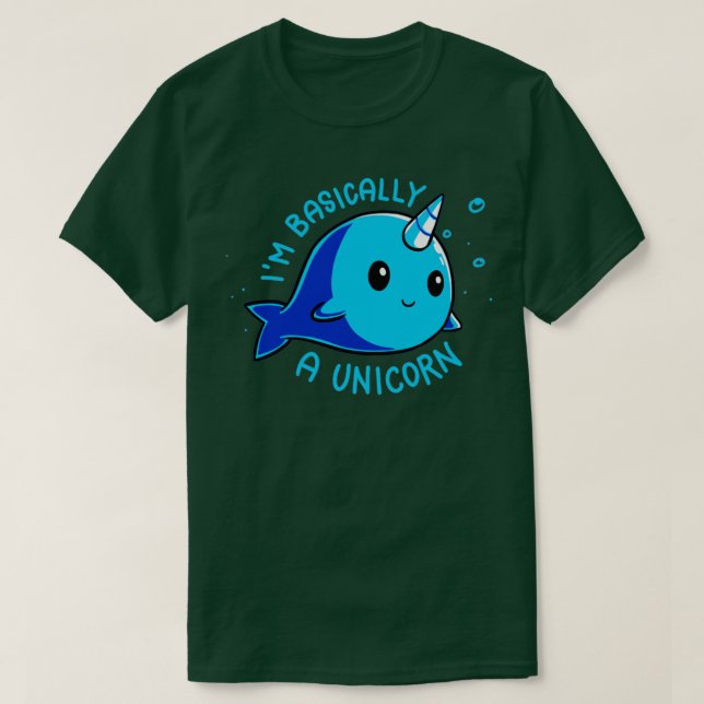 Im Grunde genommen ein Einhorn T-Shirt (Design vorne)