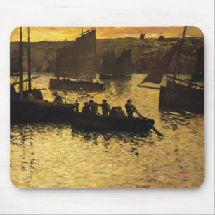 Im Hafen 1895 Mousepad