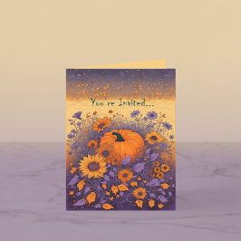 Im Hallowe'en Garden Einladung