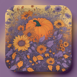 Im Halloween-Garten Pappteller