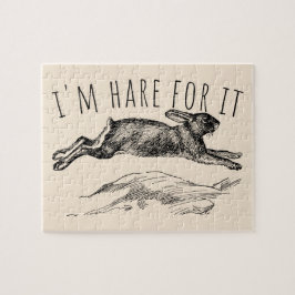 I'm Hare For It Punny Bunny Encouraging