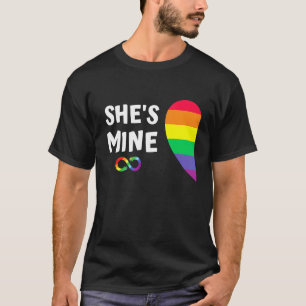 Im Hers ist meine Mutter auf den stolzen lesbische T-Shirt