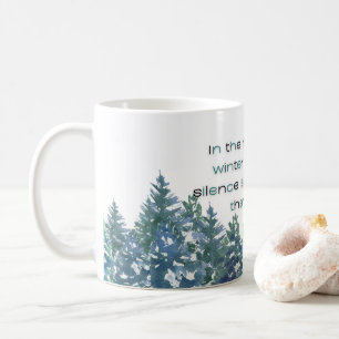 Im Herzen des Winterwaldes Kaffeetasse