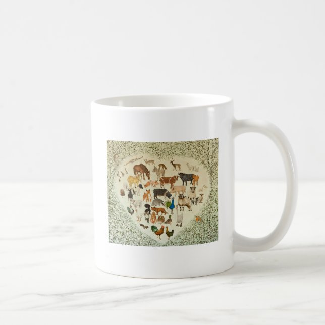Im Herzen es alles 2013 Kaffeetasse (Rechts)