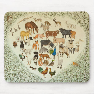 Im Herzen es alles 2013 Mousepad