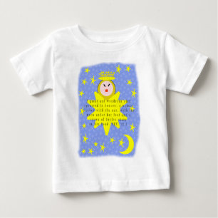 Im Himmel erschien ein großes und wundervolles Zei Baby T-shirt