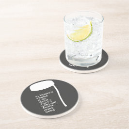 Im Himmel gibt es kein Bier Getränkeuntersetzer