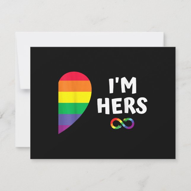 Im hishs mine passend für stolde lesbische coupl (Vorderseite)