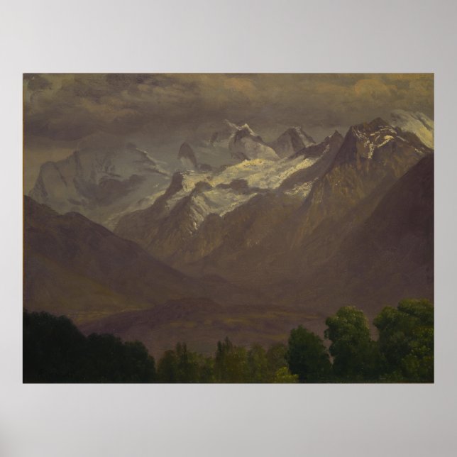 Im Hochgebirge Poster (Vorne)