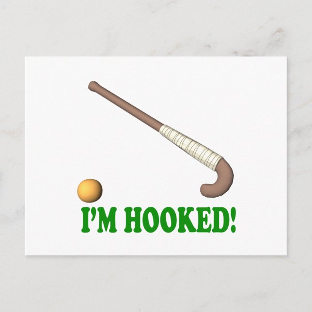 Im Hooked Postkarte (Vorderseite)