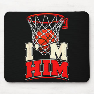 Im ihm Basketballkorb Slam Dunk Baller Mousepad