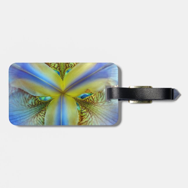 Im Inneren der Iris Gepäckanhänger (Rückseite horizontal)