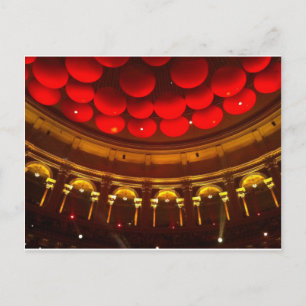 Im Inneren der Royal Albert Hall Postkarte