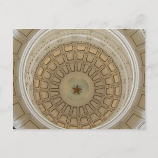 Im Inneren der Rundunda an der Texas-Hauptstadt Postkarte