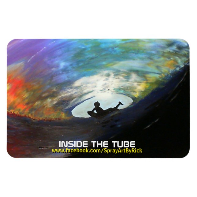 Im Inneren der Tube Magnet (Horizontal)