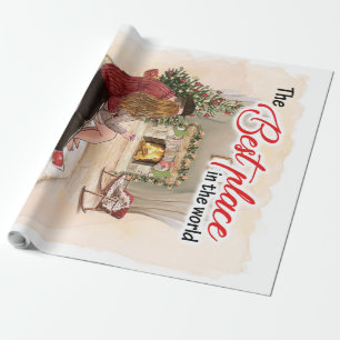 Im Inneren Ihres Huggy Blanket Couple Valentine Ge Geschenkpapier