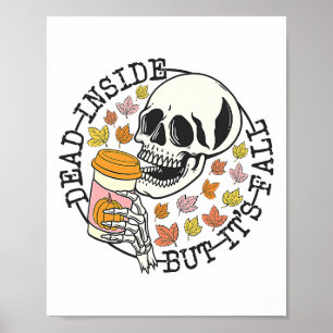 Im Inneren tot, aber sein Fall Halloween Poster