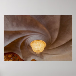 Im Inneren von Casa Battlo in Barcelona Poster