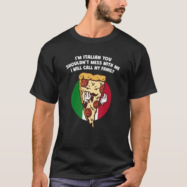 Im Italienischen solltest du dich mit meinem Spaß  T-Shirt (Vorderseite)