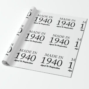 Im Jahre 1940 gemacht Geschenkpapier