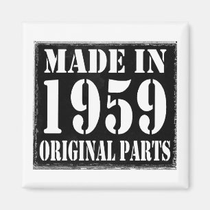 IM JAHRE 1959 GEMACHT MAGNET