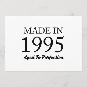 Im Jahre 1995 gemacht Karte