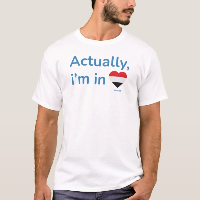 Im Jemen T-Shirt (Vorderseite)