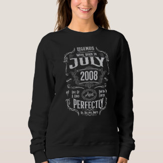 Im Juli 2008 waren die 14. Geburtstagslegenden Geb Sweatshirt