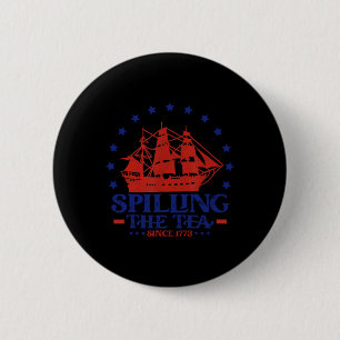 Im Juli die Teeausbreitung seit 1773 Geschichte Le Button