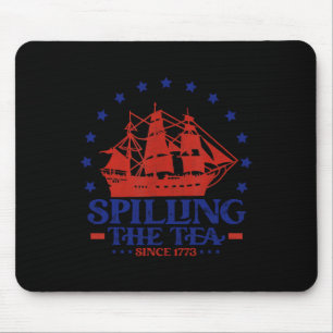 Im Juli die Teeausbreitung seit 1773 Geschichte Le Mousepad