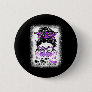 Im Juni tragen wir eine Lila Alzheimer-Sensibilisi Button