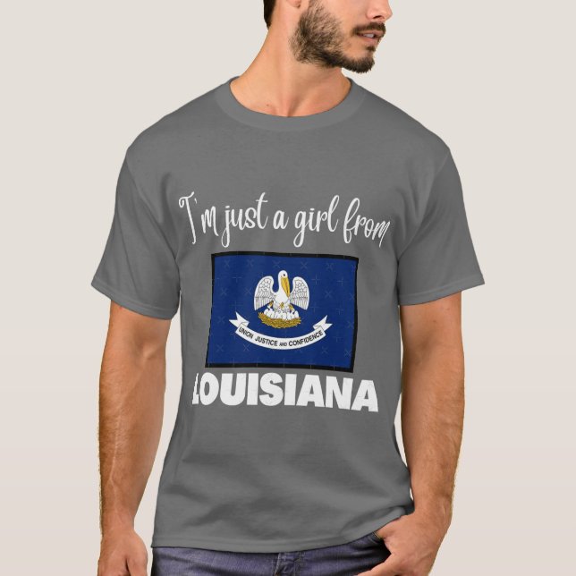 Im just a girl from State pride design for women a T-Shirt (Vorderseite)