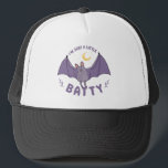 I'm Just A Little Batty Funny Halloween Bat Pun Truckerkappe<br><div class="desc">Ready to go batty this Halloween? This 'I'm Just A Little Batty' funny Halloween shirt is the perfect funny pun for your spooky celebrations. With a cute bat design,  it's a great gift idea for fellow Halloween lovers.</div>