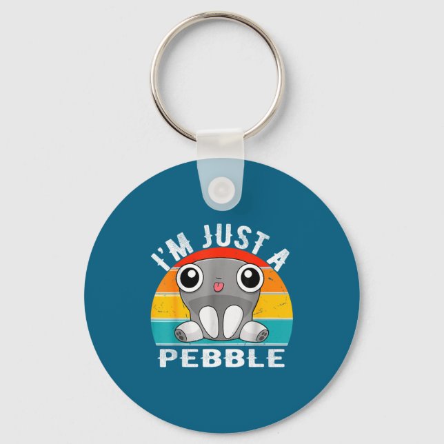 I'm Just A Pebble Kids  Schlüsselanhänger (Vorderseite)