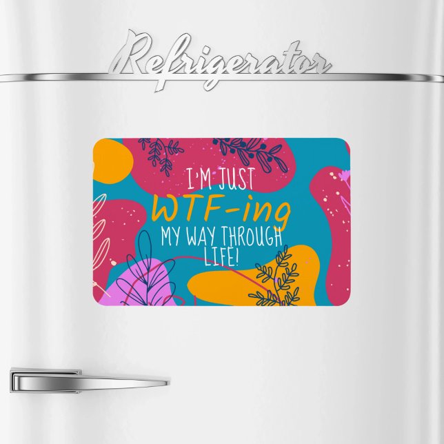 I'm Just... Flexible Photo Magnet (Von Creator hochgeladen)