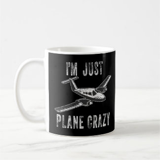 Im Just Flugzeug Crazy - Flugzeuge Flugzeuge Pilot Kaffeetasse