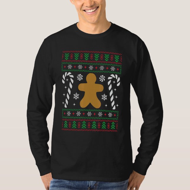 I'm Just Here For The Candy  Christmas sweet candy T-Shirt (Vorderseite)