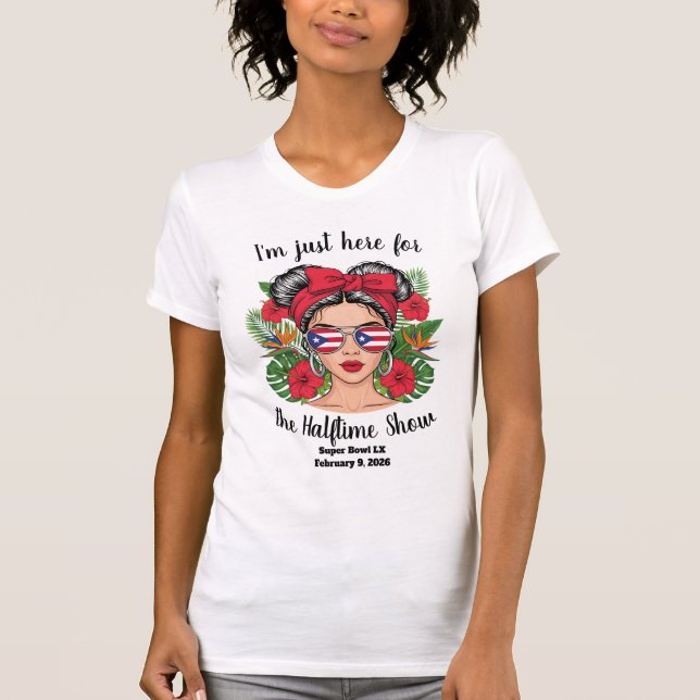I'm Just Here for the Halftime Show T-Shirt (Vorderseite)