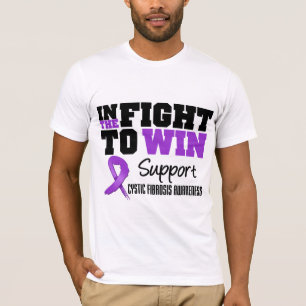 Im Kampf, zum des Fibrose-Bewusstseins zu gewinnen T-Shirt