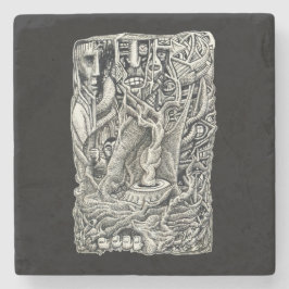 Im Keller Steinuntersetzer