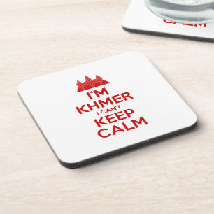 I'm Khmer I Can't Keep Calm Untersetzer
