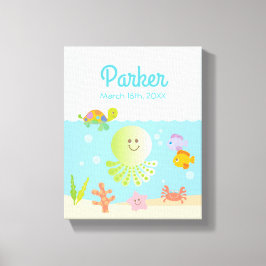 Im Kinderzimmer des Sea Baby Leinwanddruck