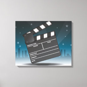 Im Kino Leinwanddruck