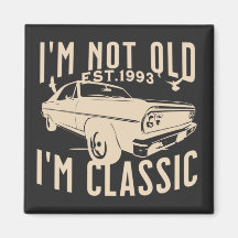 Im klassisch schwarzen Vintage Auto Retro Chic