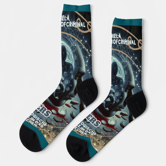 Im Kopf des Mörders  Socken (Linkes Detail)