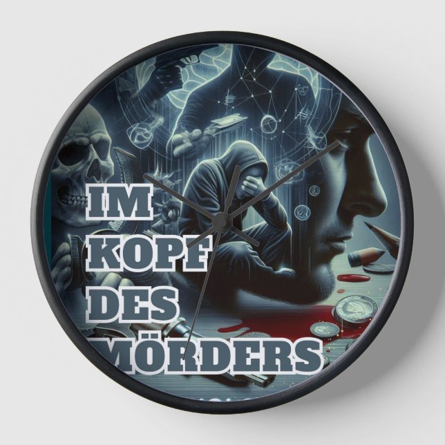 Im Kopf des Mörders  Uhr (Vorderseite)